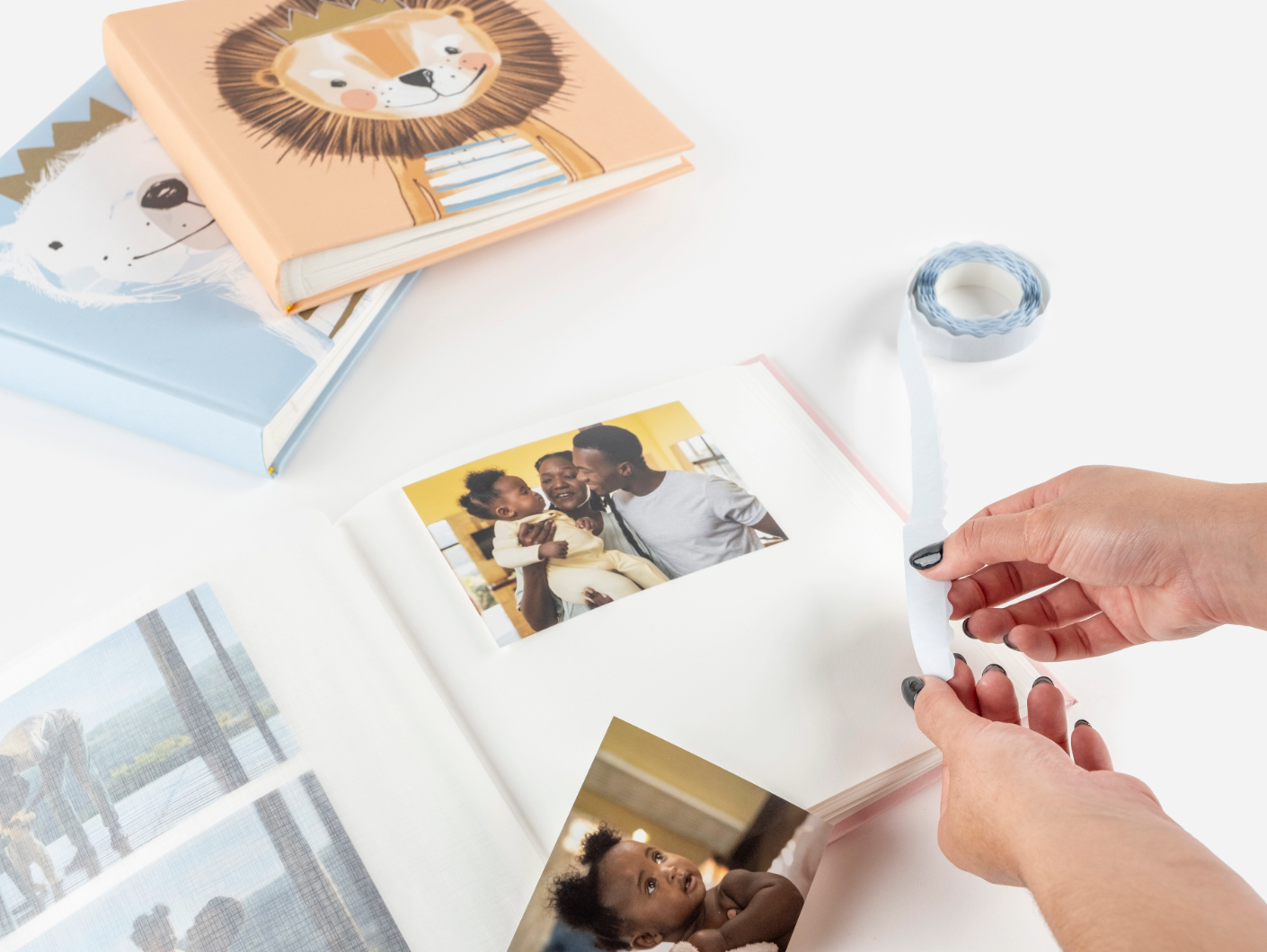 Álbum para colar fotos